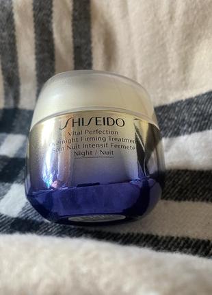 Нічний крем для обличчя shiseido vital perfection overnight  night 50ml2 фото