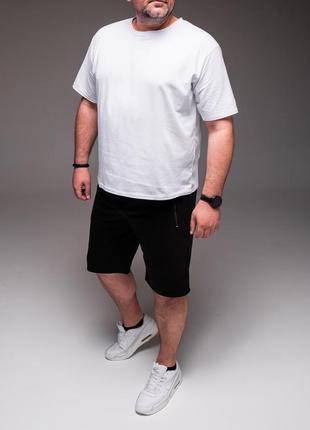 Костюм мужской футболка + шорты батал