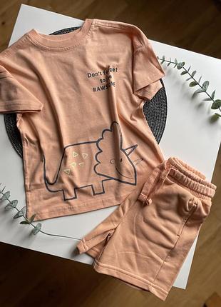 Костюм на хлопчика george, костюм на літо футболка + шорти 2/3 , 3/4 , 4/5