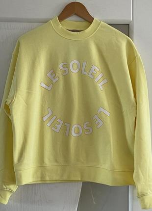 Світшот жовтий h&m розмір s-m.