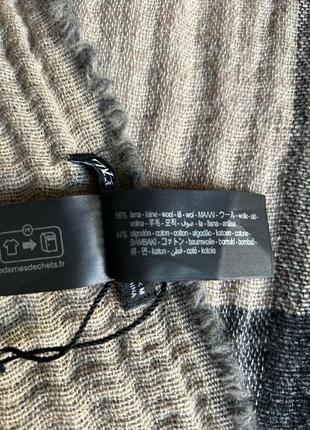 Великий шарф палантин zara