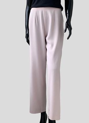 Широкие вискозные брюки с высокой посадкой jobis свободного прямого кроя вискоза шелк