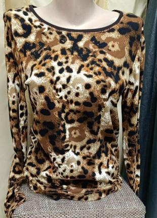 Кофта леопард