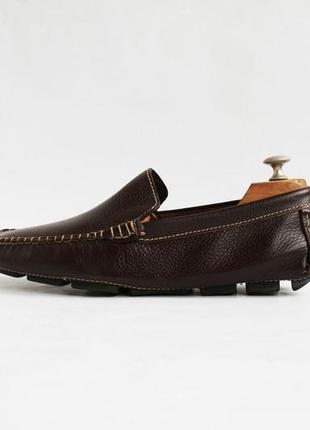 Кожаные мокасины из натуральной кожи stone bay размер 42-43