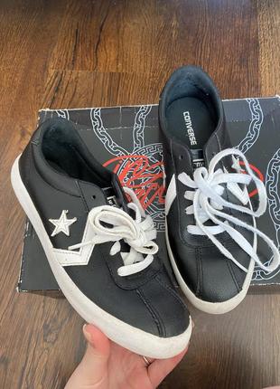 Чорні кеди converse4 фото