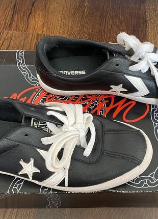 Чорні кеди converse3 фото