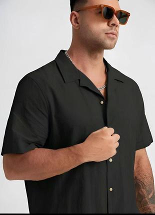 Чоловічий костюм сорочка шорти6 фото