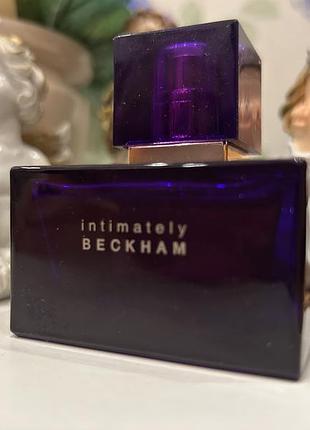 Туалетная вода intimately beckham 50 ml.