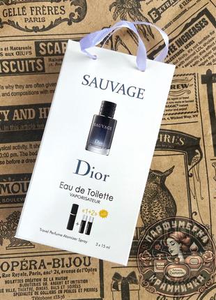 Мужской парфюм с феромонами dior "sauvage"