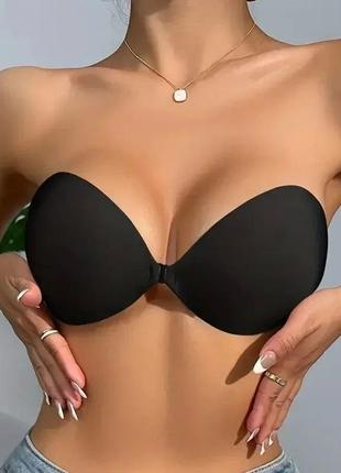 Бюстгальтер "fly bra elvira" на застібці та клейкій основі