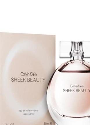 Calvin klein sheer beauty 50ml edt оригінал