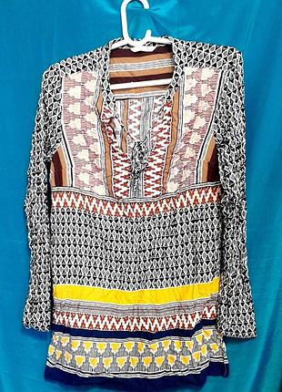 Блузка рубашка в етнічному стилі батіст