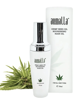 Armalla hemp seed oil hair nourishing oil 50ml конопляна олія для волосся (армалла)