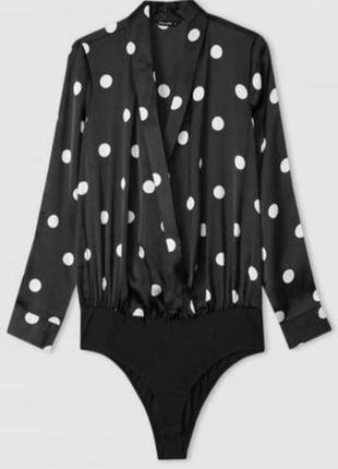 Женский боди в горошек calliope