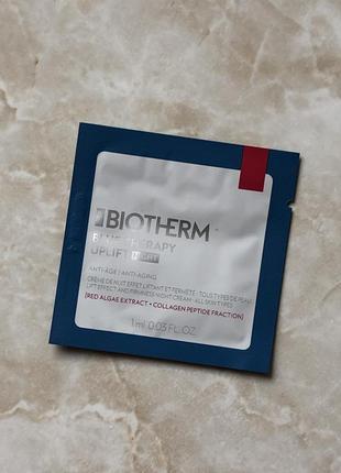 Пробник ночного крема для лица biotherm blue therapy uplift night anti age1 фото