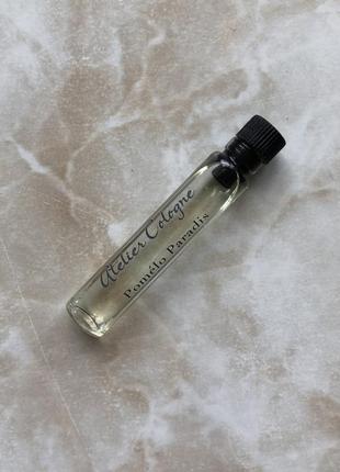 Atelier cologne pomelo paradis пробник парфюма