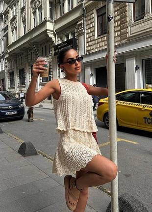 Ажурний костюм