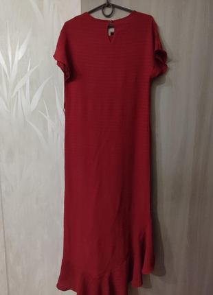 Shein сукня бордового кольору8 фото