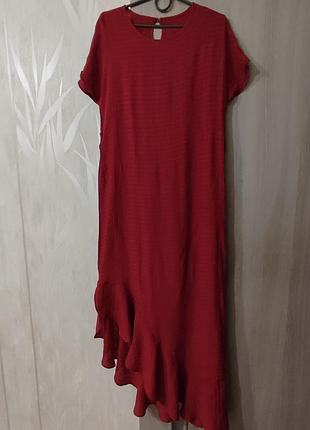 Shein сукня бордового кольору