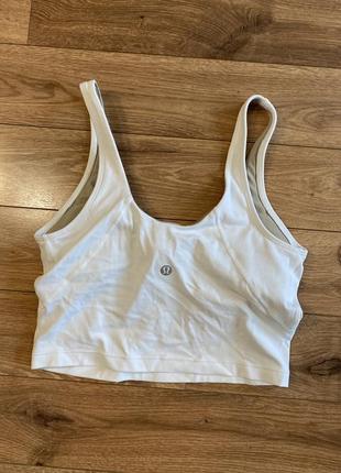 Топ для йоги білий 2