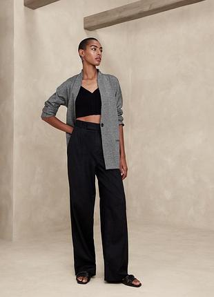 Текстурированный блейзер banana republic