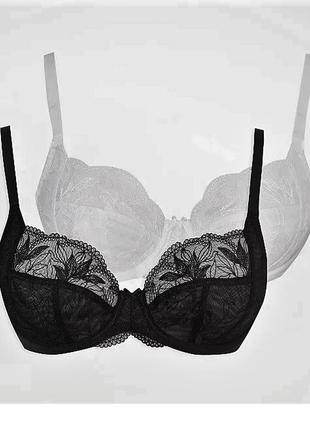 90-f комплект воздушных бюстов с вышивкой george