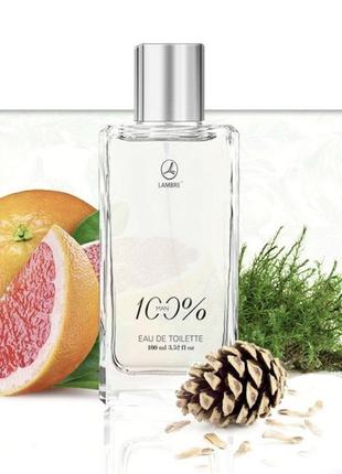 Мужская туалетная вода 100% man lambre / мужской парфюм ламбре 100%