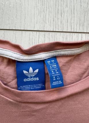 Футболка adidas женская топ кроп топ2 фото