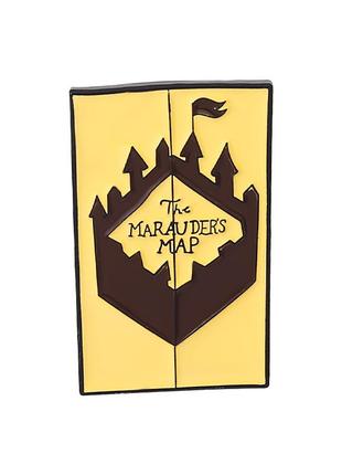 Значок гаррі потер мапа мародерів холвортс школа пін harry potter the marauder's map hogwarts pin
