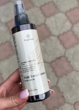 Тоник-спрей против выпадения волос hair loss control tonic spray bogenia 250 мл