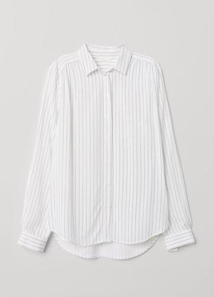 Новая рубашка, блуза h&m из натуральной ткани