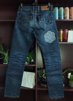 Japan denim selvedge джинси індіго селвідж з принтом indigo blue x only штани темно сині японія японський денім японські evisu momotaro