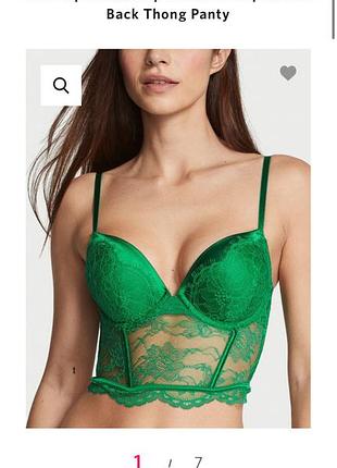 Оригінал original victoria’s secret віктория сикрет подвійний пушап зелений бюст...