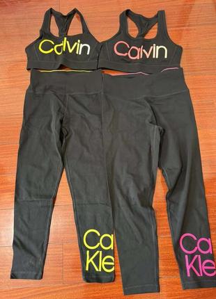 Спортивний костюм calvin klein лосини топ