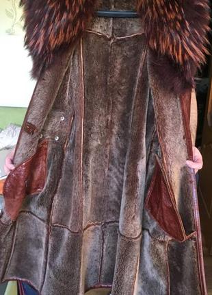 Кожаное пальто kar leather