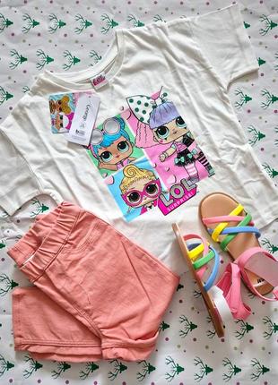 Футболка з lol george 6-7 122 см