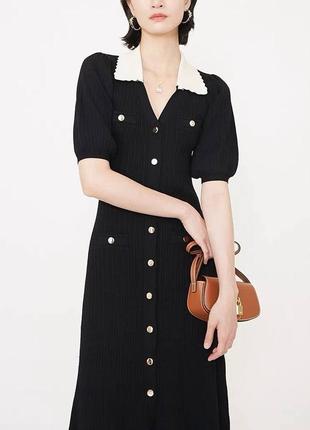 Чорна сукня sandro7 фото
