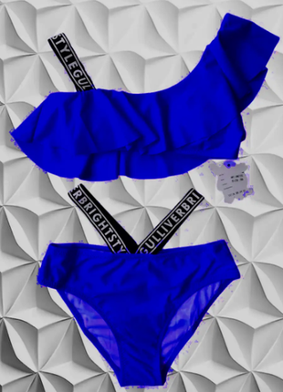 Купальник с топом подростковый fuba 5 цветов 2125шд