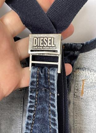 Diesel джинсовый комбинезон оригинал джинс jeomp7 фото