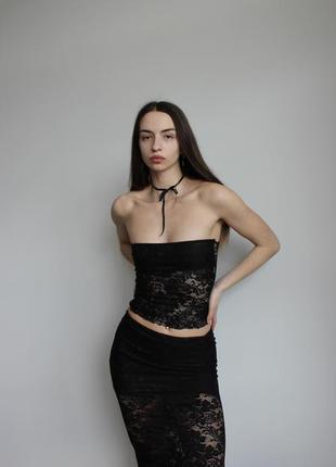 Кружевной костюм