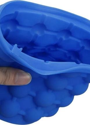 Силиконовая форма для льда ice cube maker genie 50*50 см4 фото
