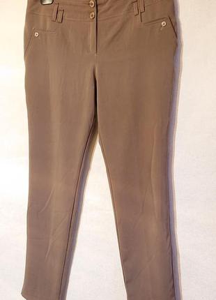 Женские брюки штаны l-xl наш 46-48-50р хлопок