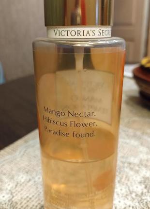 Спрей міст вікторія victoria secret bare vanilla mango pure seduction8 фото