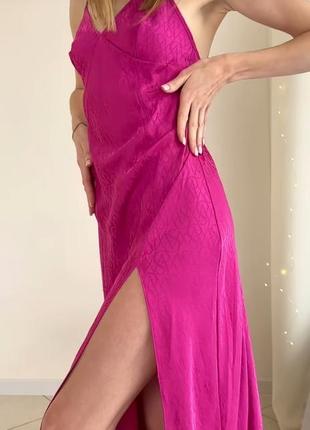 Сатинова сорочка пеньюар victoria's secret xs s m l