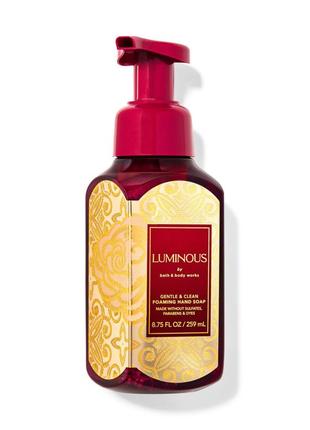 Мыло-пенка bath and body works luminous