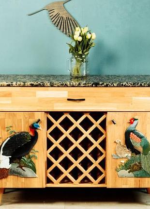 Комод універсальний секрет 80х120х40 з авторським розписом