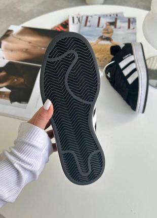 Adidas campus black жіночі кросівки5 фото