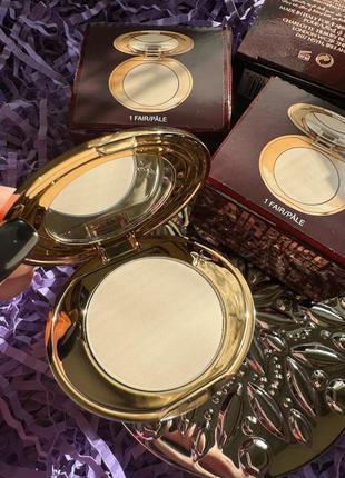 Матувальна фінішна пудра для обличчя charlotte tilbury airbrush brightening flawless finish setting powder, відтінок 1 fair2 фото