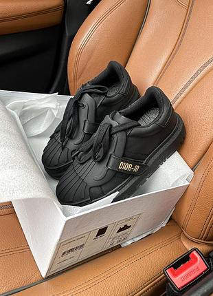 Кросівки жіночі id black  натуральна шкіра акція