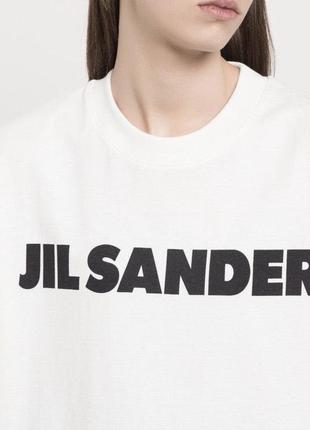 Женская футболка jil sander белый